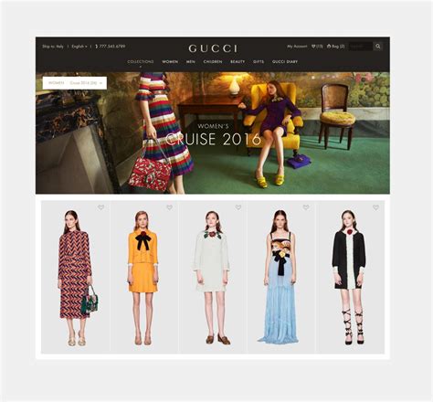 school of Gucci website